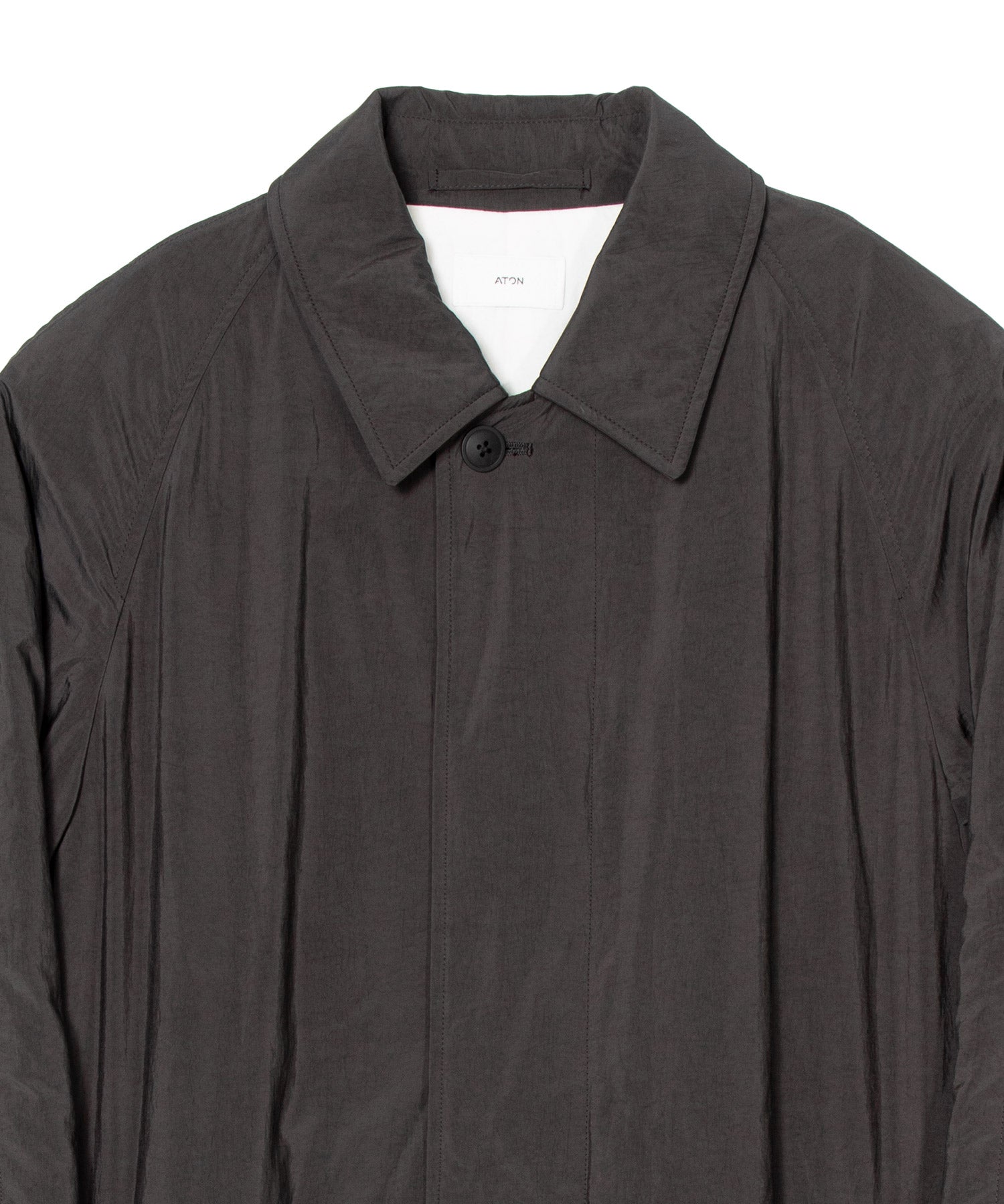 FIBRIL NYLON SATIN | BALMACAAN COAT