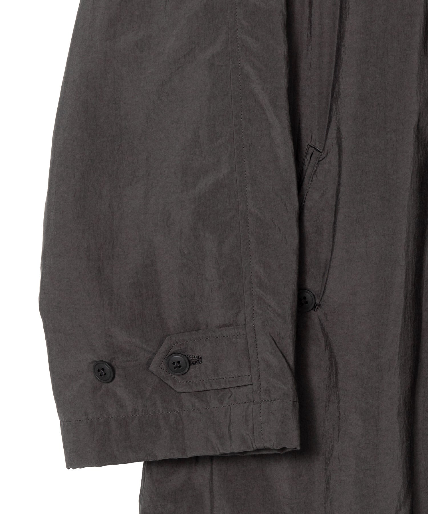 FIBRIL NYLON SATIN | BALMACAAN COAT