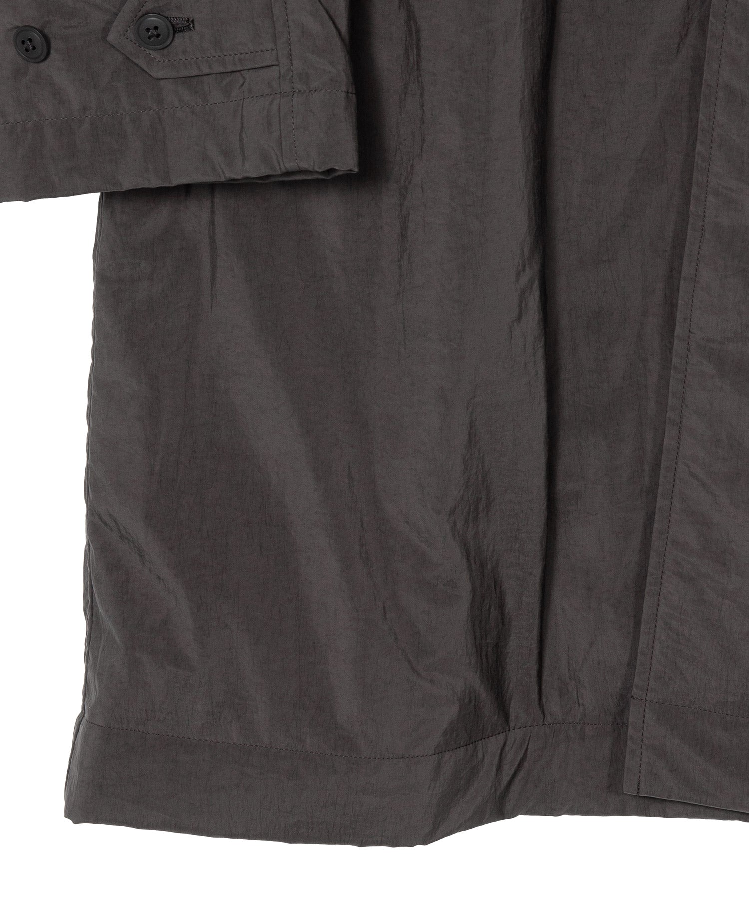 FIBRIL NYLON SATIN | BALMACAAN COAT