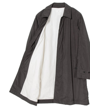 FIBRIL NYLON SATIN | BALMACAAN COAT