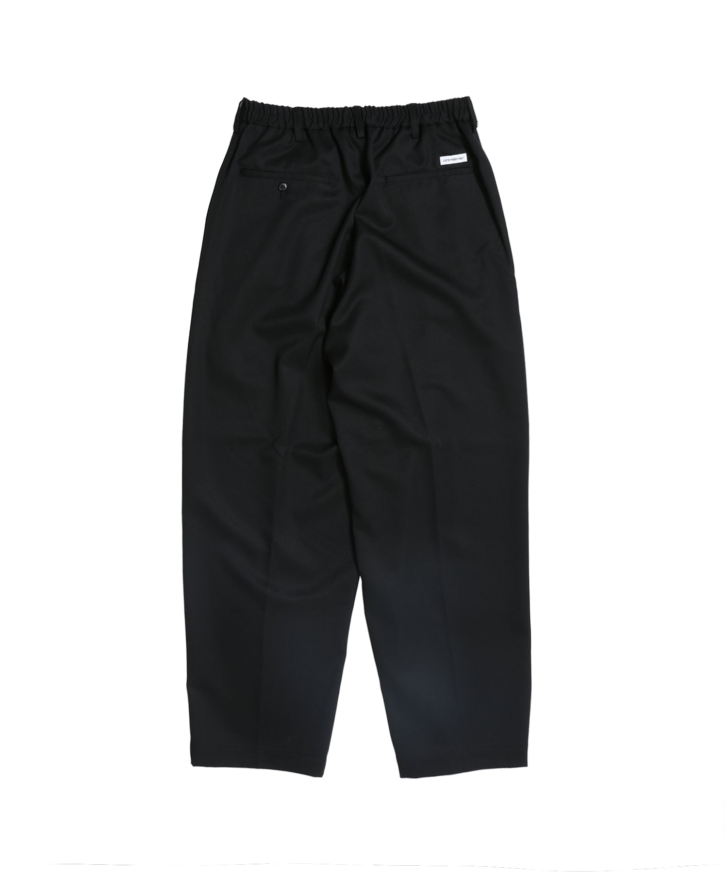 Wool Gabardine 2 Tuck Easy Trousers
