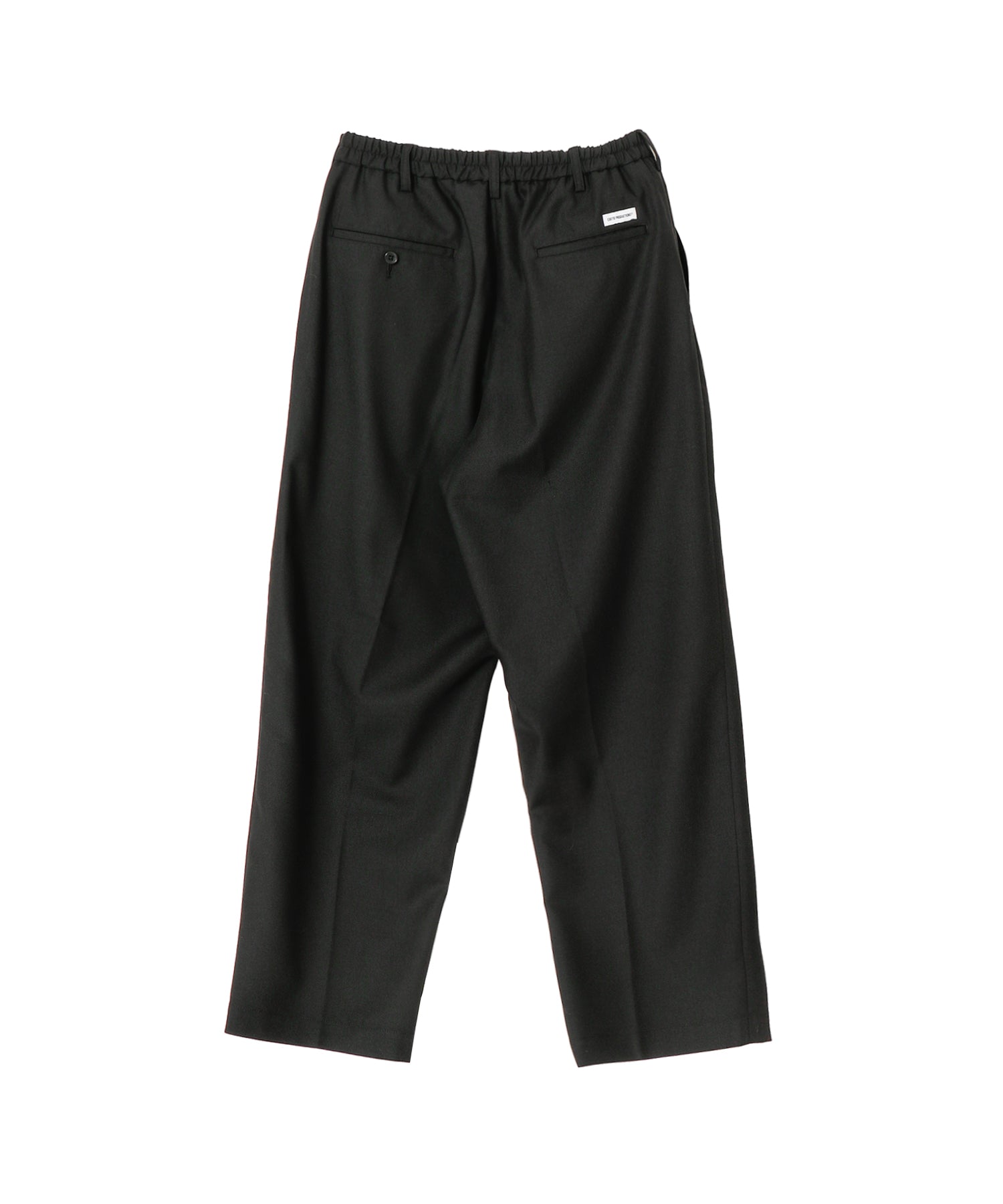 T/W TWILL 2 TUCK WIDE EASY TROUSERS - COOTIE PRODUCTIONS