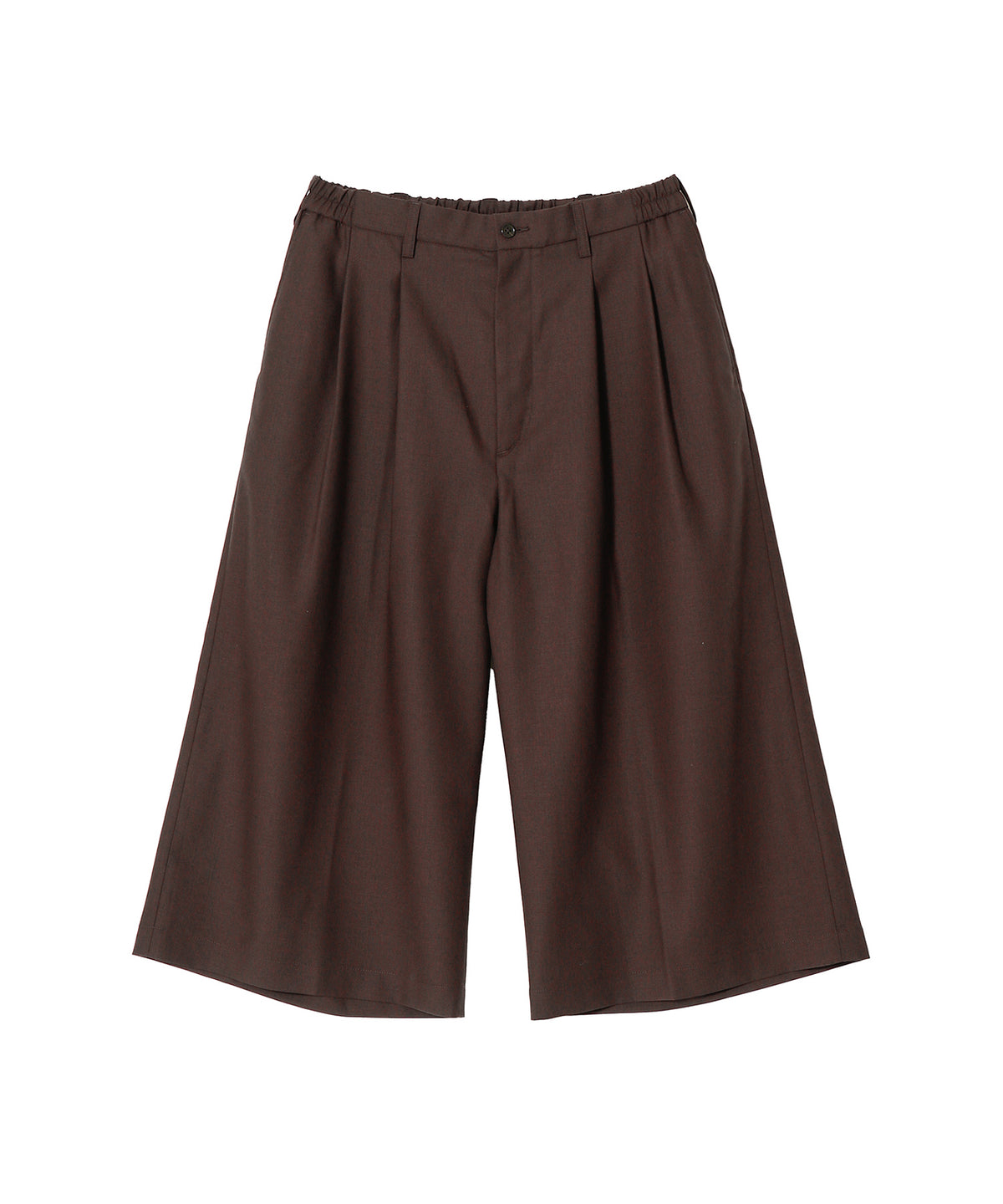 T/W Twill Shin Cut Wide Easy Trousers