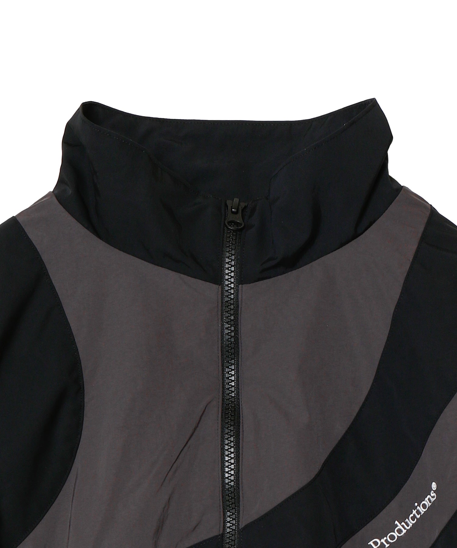 Nylon Paneling Track Jacket