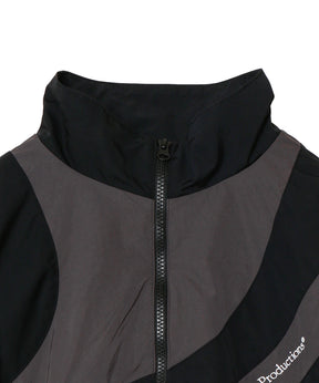 Nylon Paneling Track Jacket