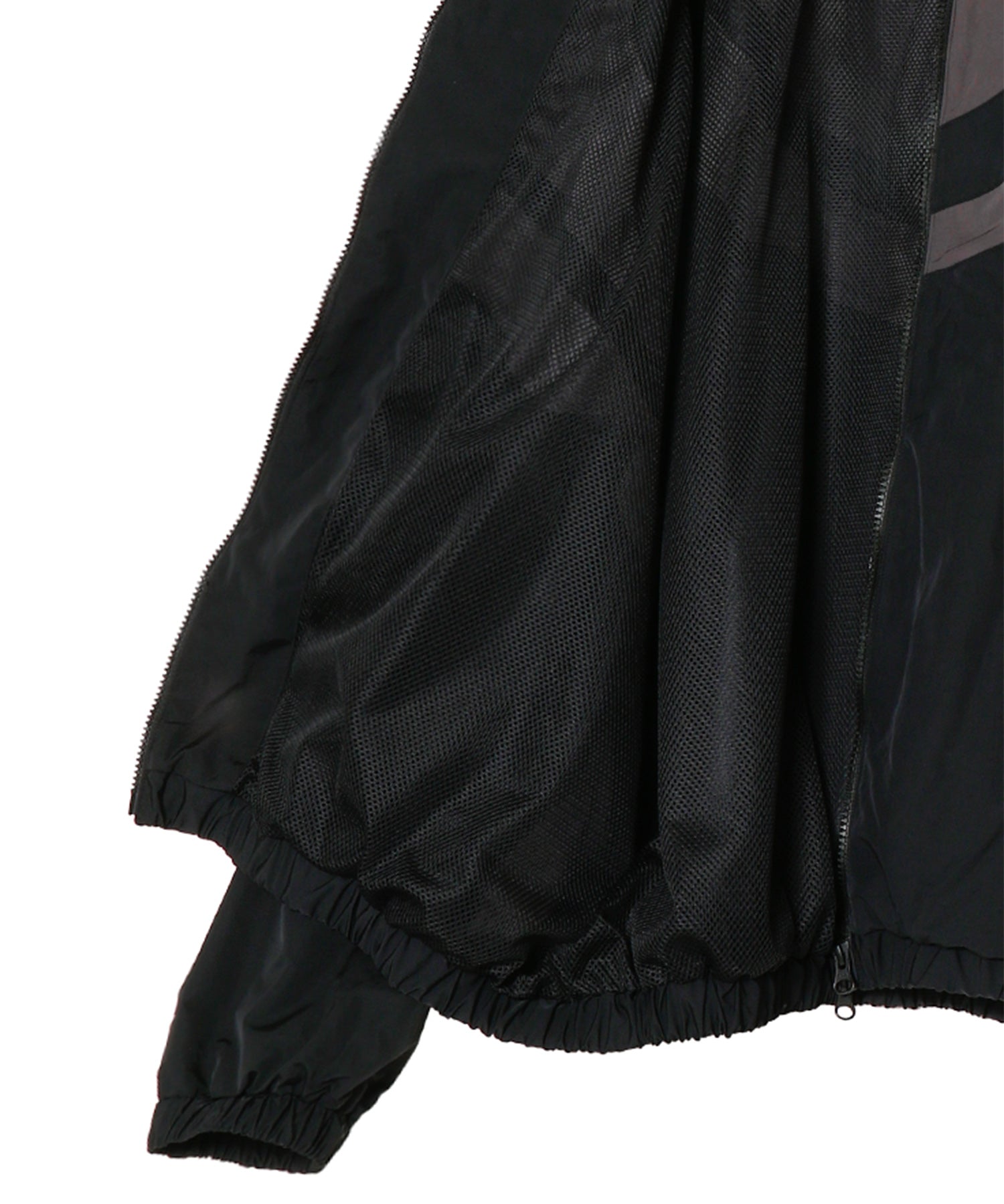 Nylon Paneling Track Jacket