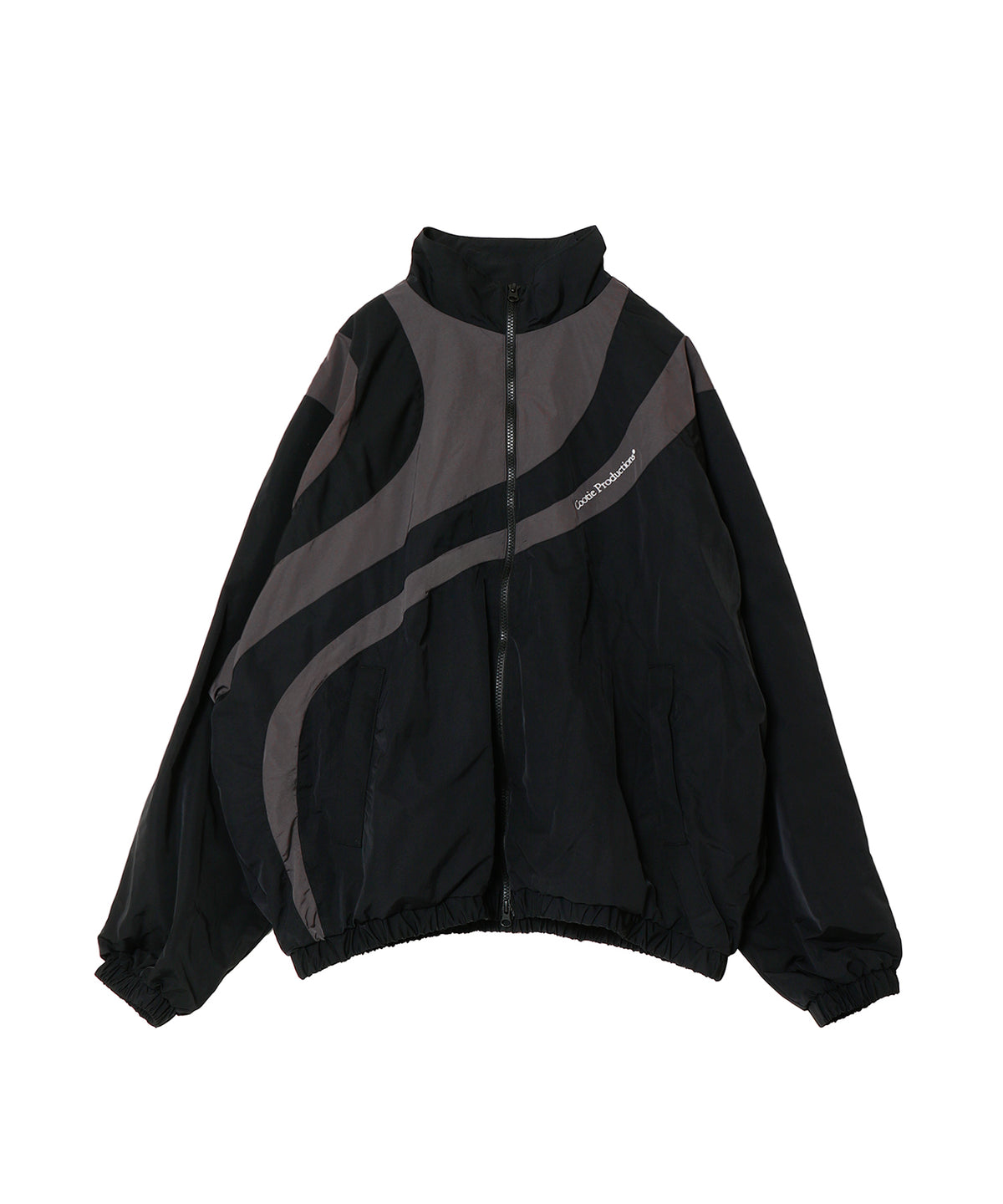Nylon Paneling Track Jacket