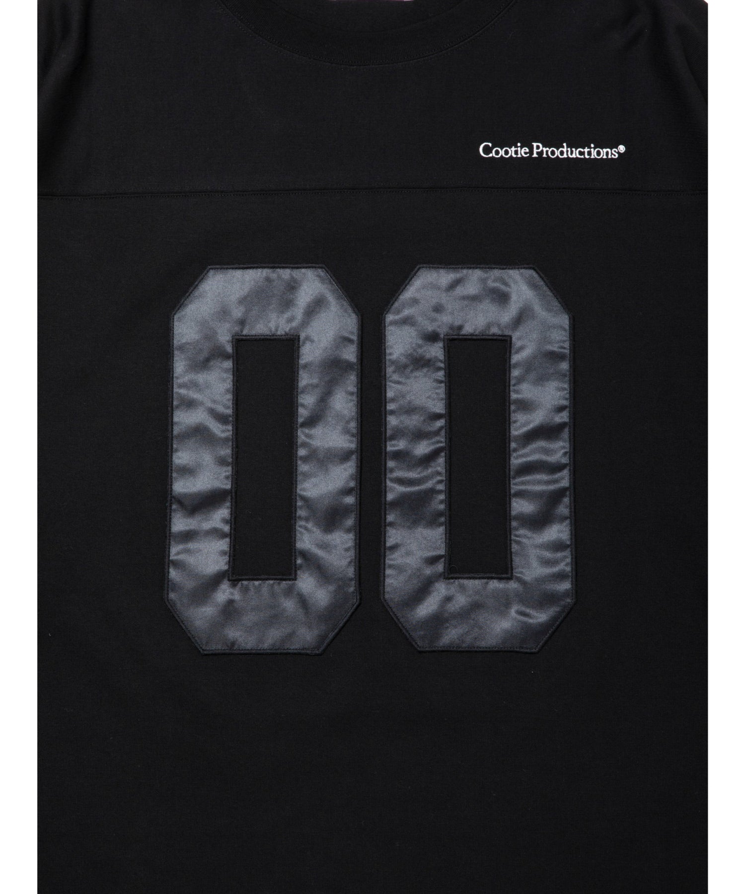 PLAITED JERSEY FOOTBALL L/S TEE