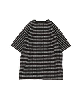 Supima Jacquard Border S/S Tee