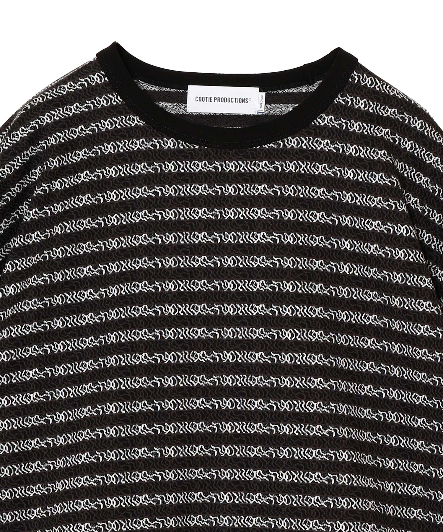 Supima Jacquard Border S/S Tee