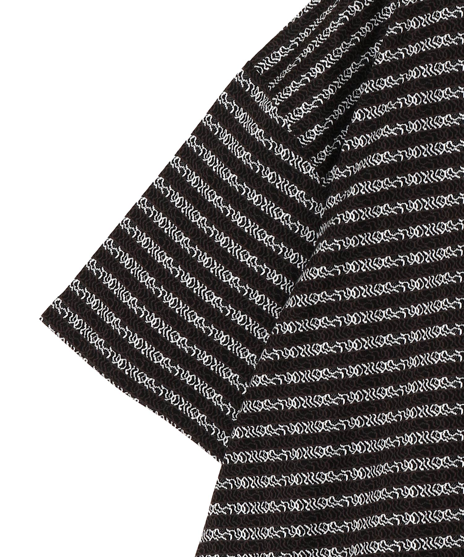 Supima Jacquard Border S/S Tee