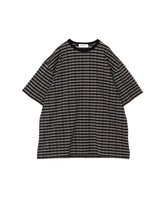 Supima Jacquard Border S/S Tee