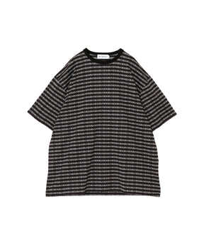 Supima Jacquard Border S/S Tee