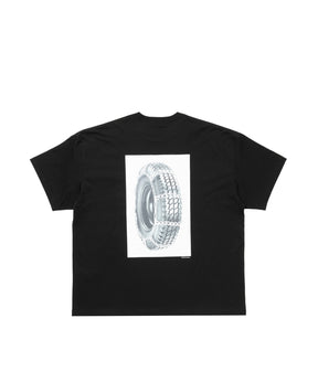 Print S/S Tee ( Tire with Chains )