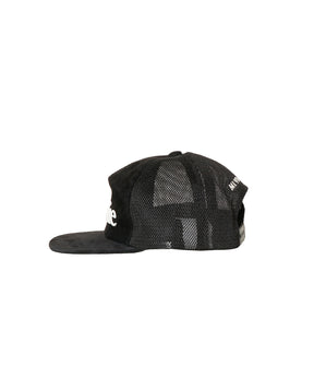 Suede 5 Panel Mesh Cap