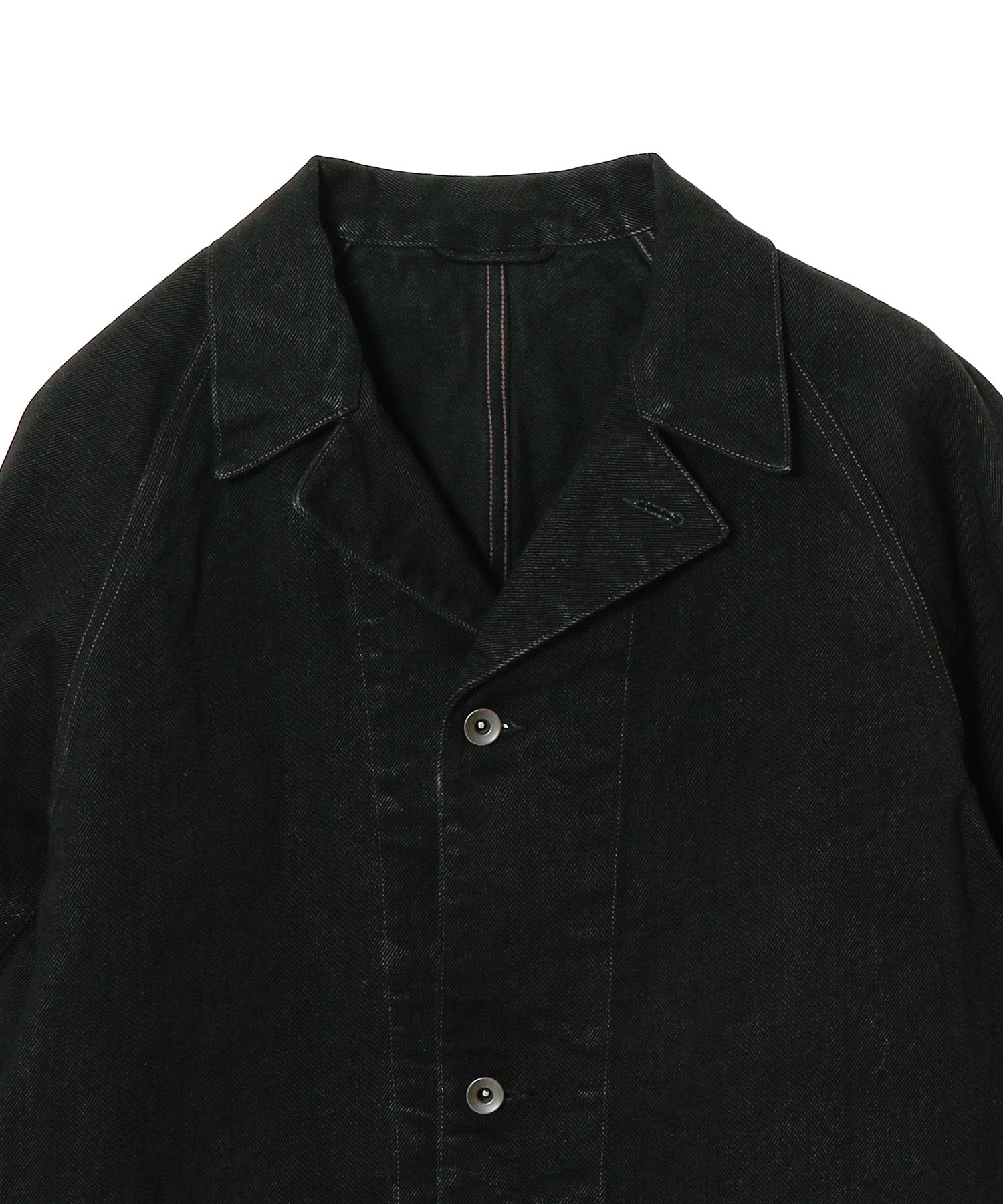 ブラックデニム ワークジャケット