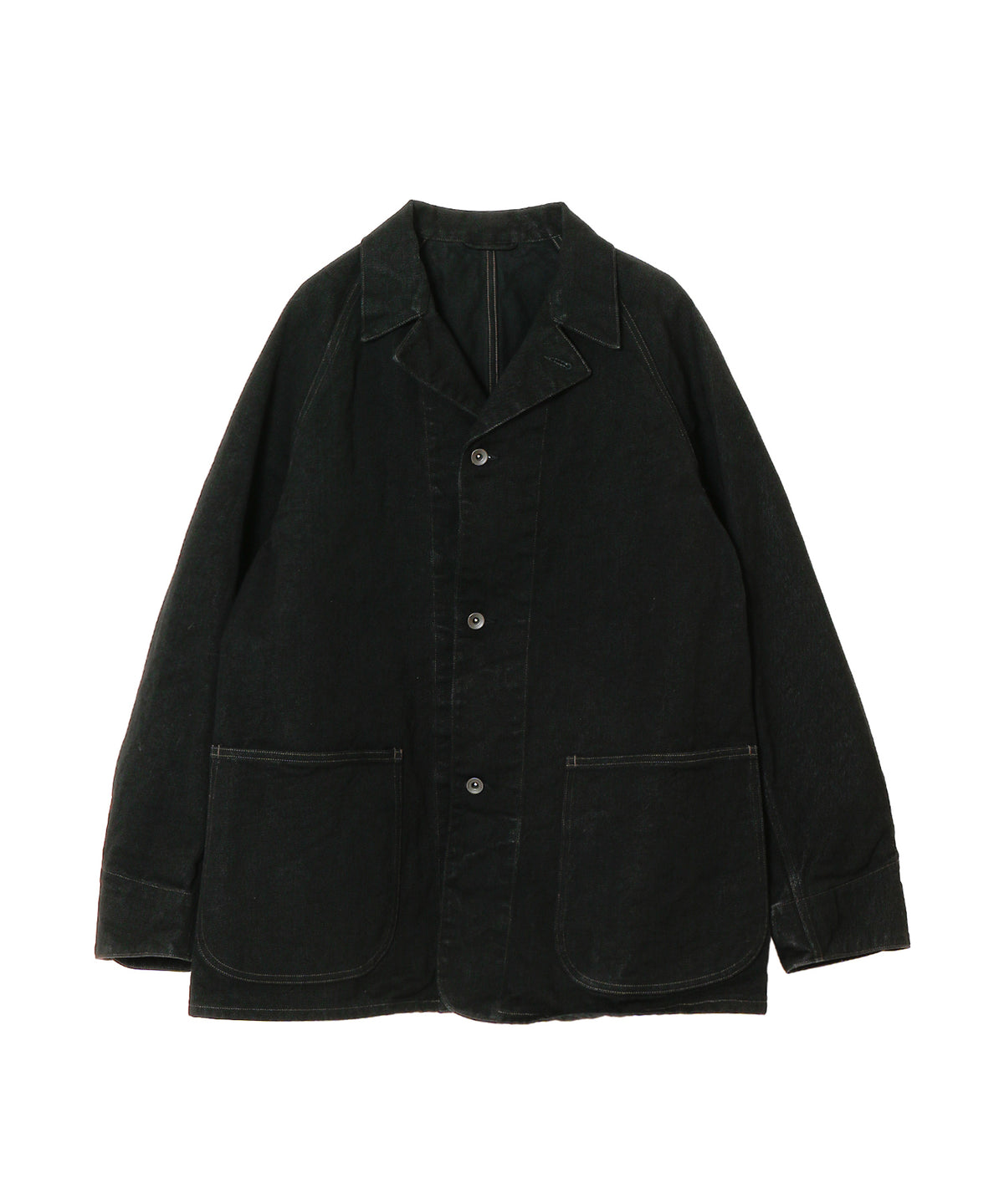 ブラックデニム ワークジャケット