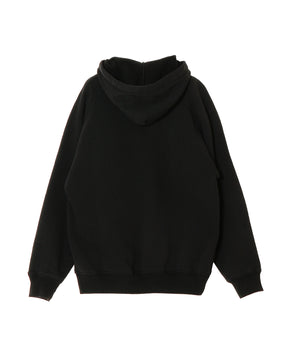 コットン裏毛 ジップパーカ