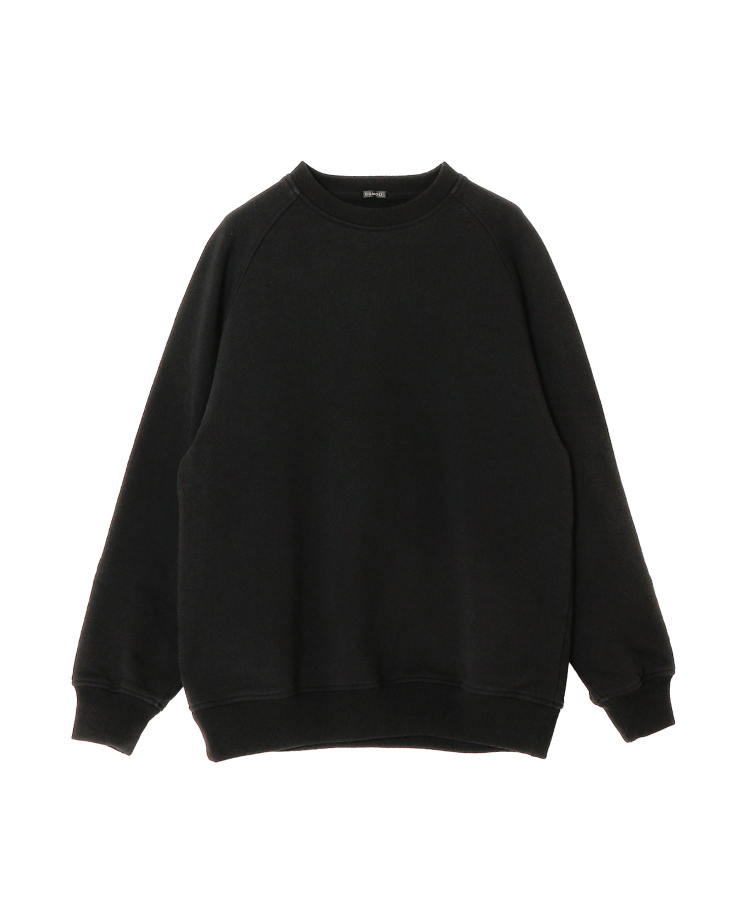 コットン裏毛 クルーネック