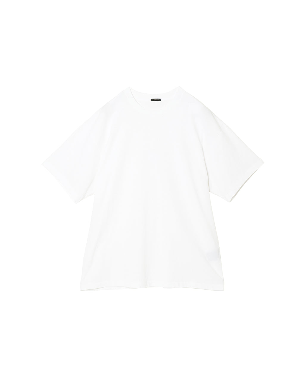 コットンジャージ 半袖Tシャツ - COMOLI (コモリ) - tops (トップス 