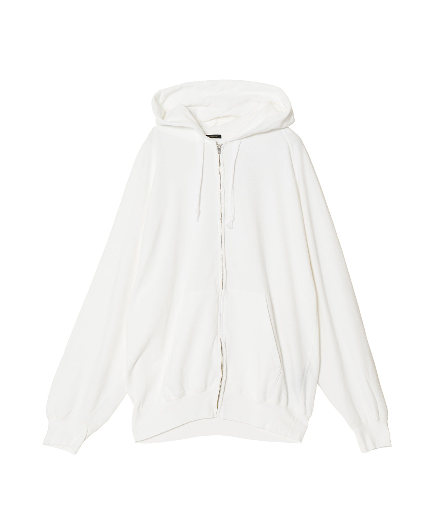 COMOLI コモリ 26SS LWコットン裏毛 ジップパーカ サイズ2 COMOLI コットン裏毛 ジップパーカ | Less Higashikawa
