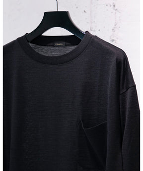 サマーウール 半袖Tシャツ