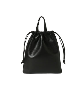 Double Faced DRAWSTRING POUCH +handle : M