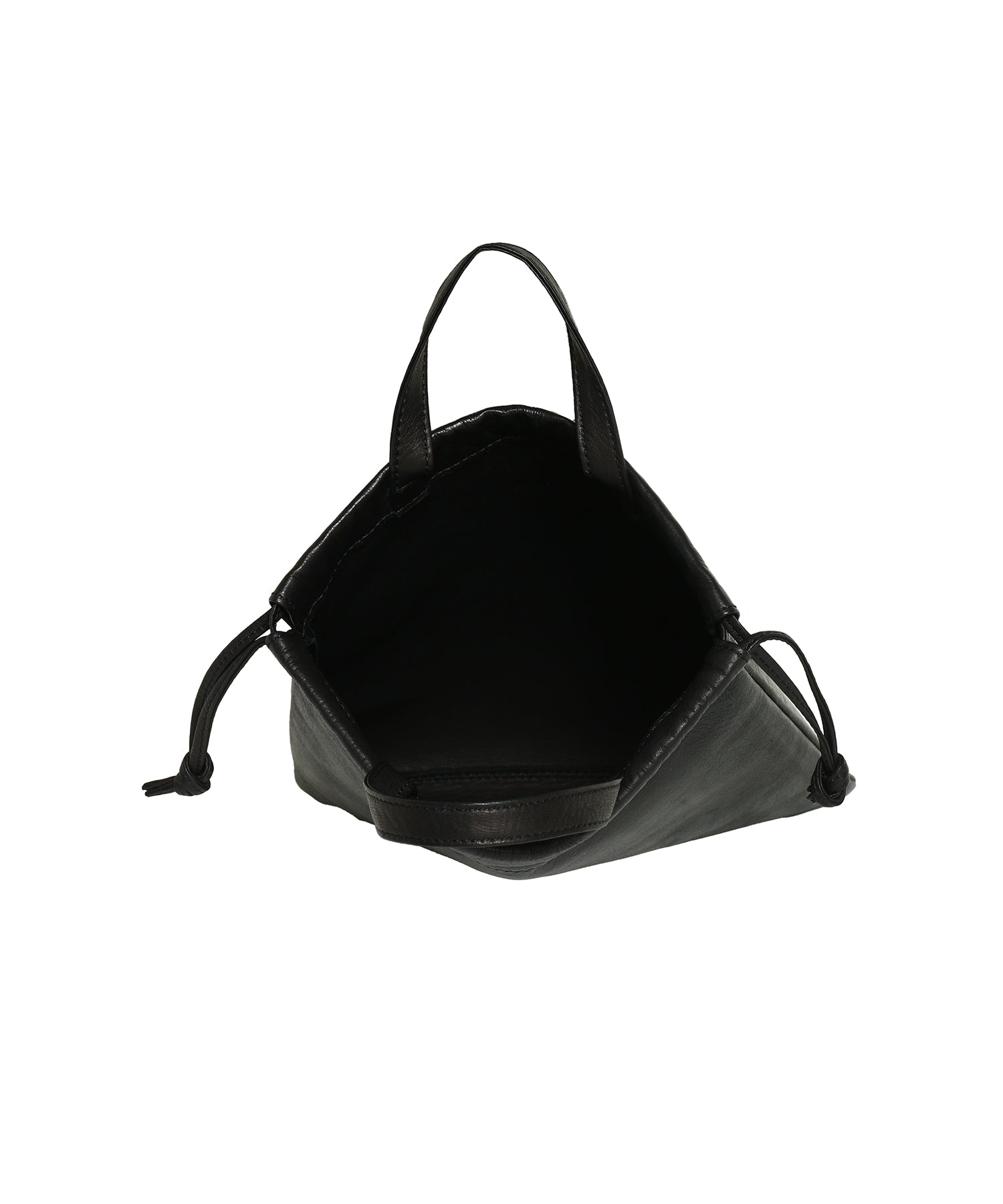 Double Faced DRAWSTRING POUCH +handle : M