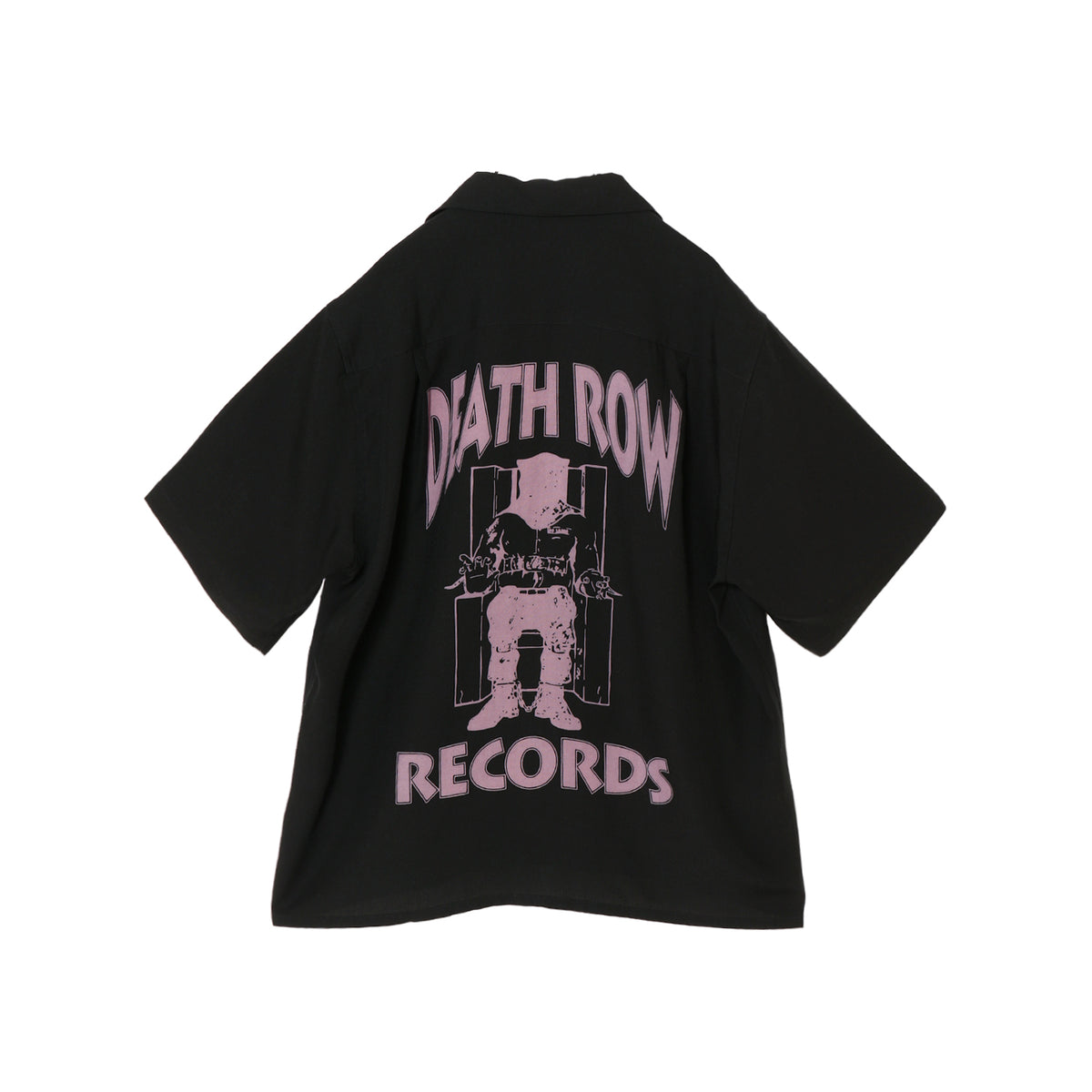 DEATH ROW RECORDS / 50'S OPEN COLLAR SHIRT - WACKO MARIA