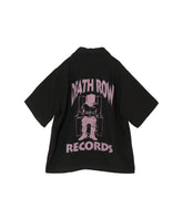 DEATH ROW RECORDS / 50'S OPEN COLLAR SHIRT