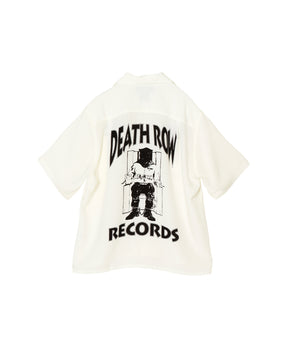 DEATH ROW RECORDS / 50'S OPEN COLLAR SHIRT