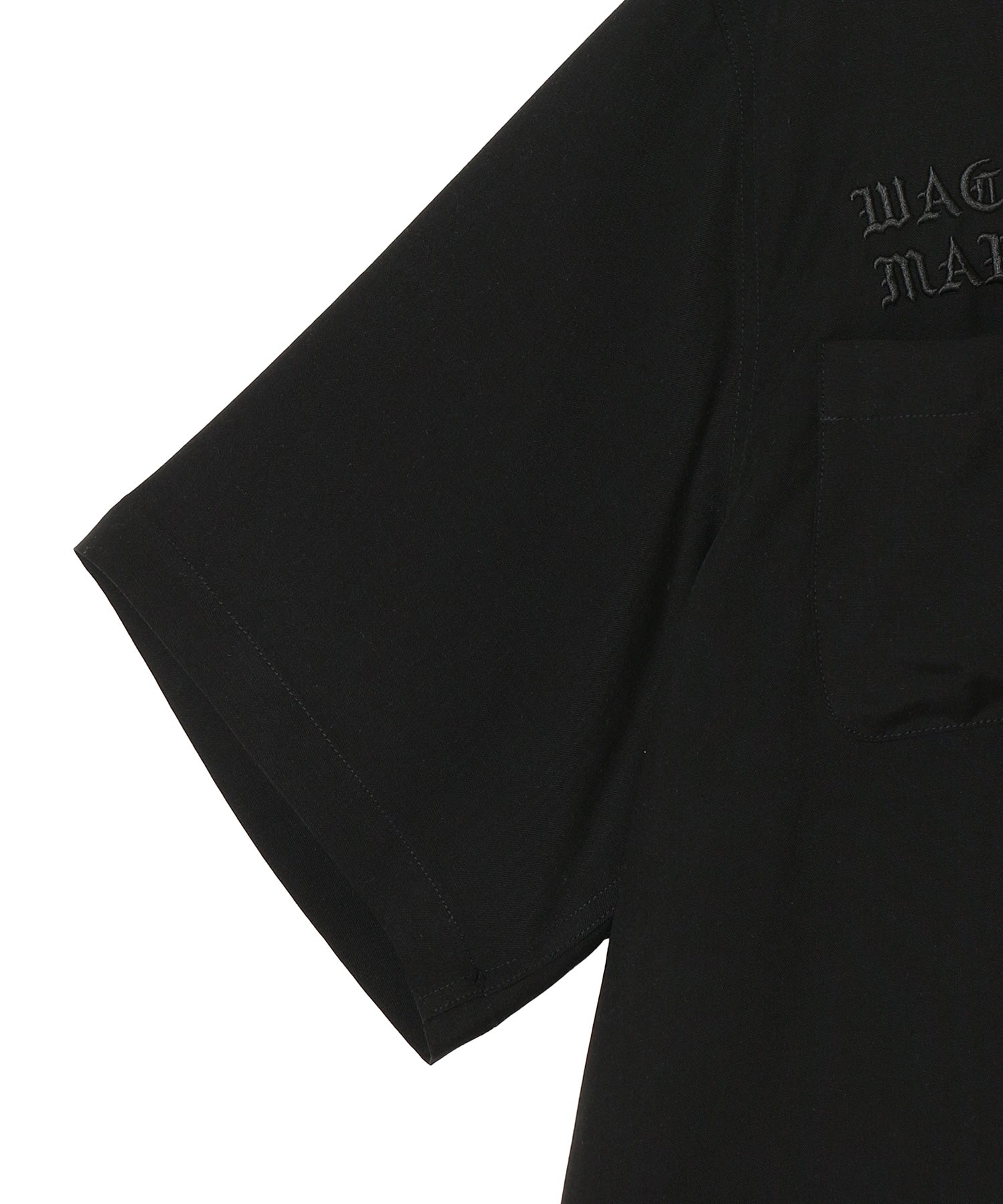 DEATH ROW RECORDS / 50'S OPEN COLLAR SHIRT