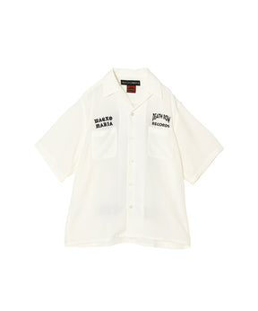 DEATH ROW RECORDS / 50'S OPEN COLLAR SHIRT