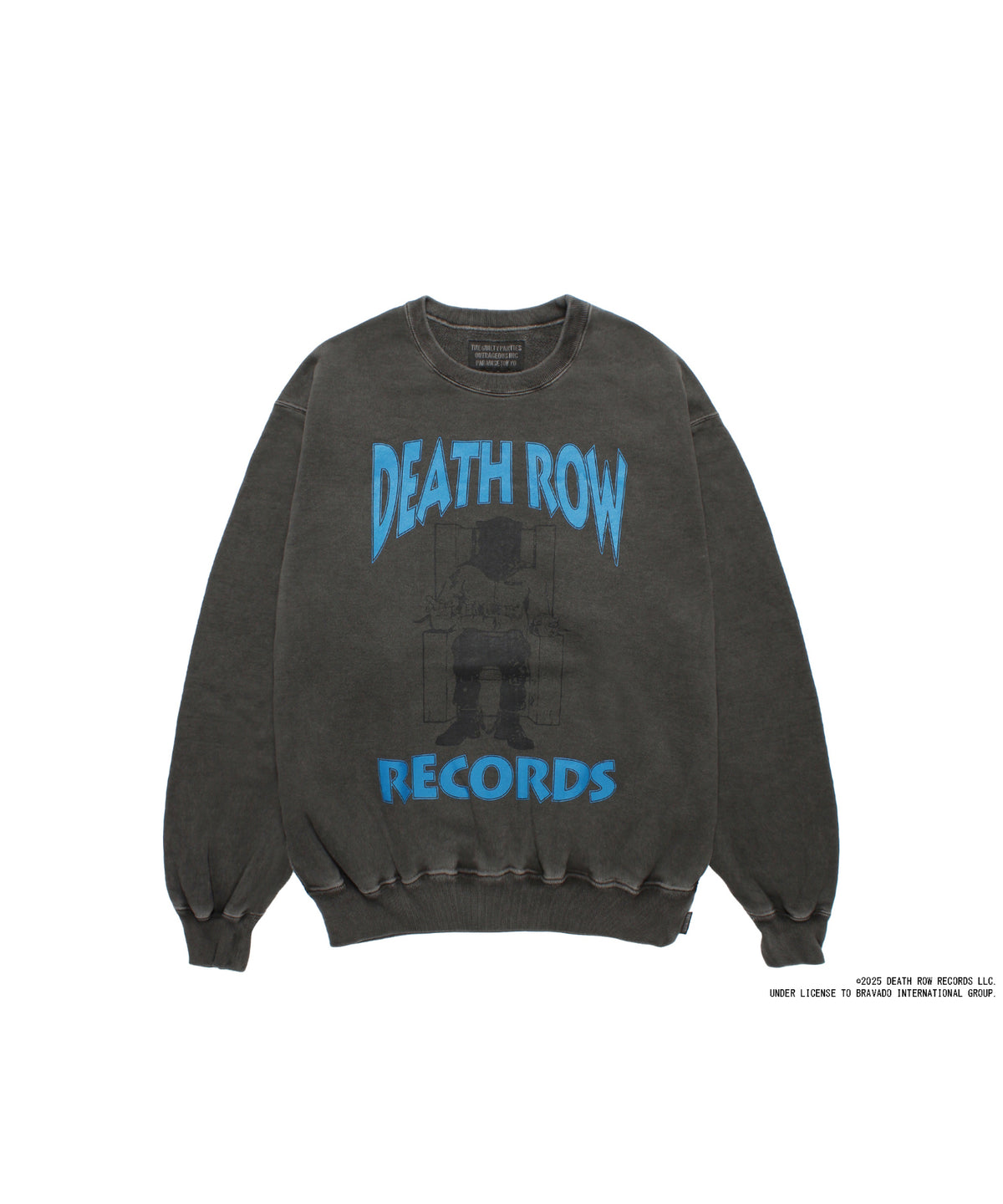 DEATH ROW RECORDS / GARMENT DYED SWEAT SHIRT