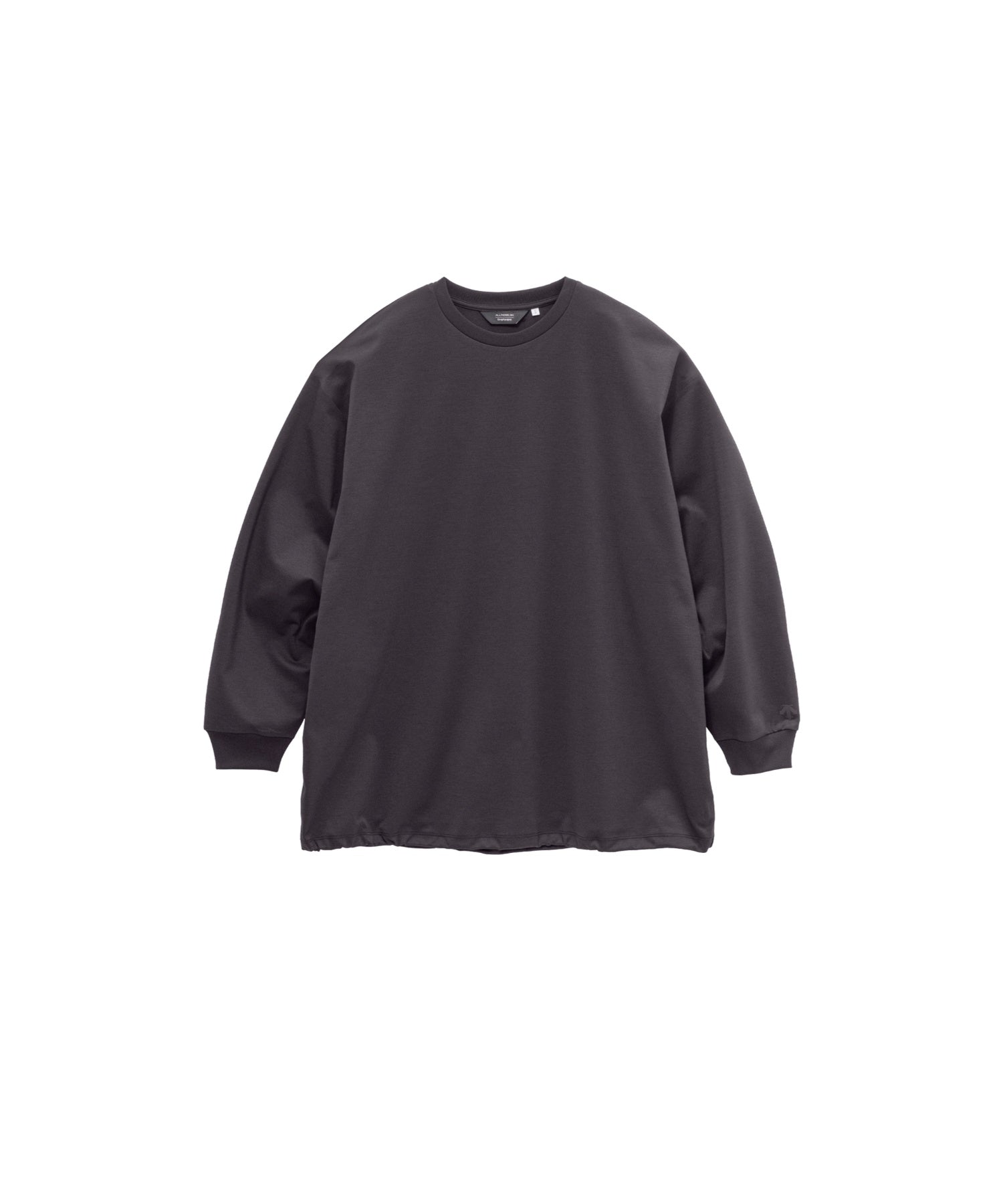 DESCENTE For Graphpaper L/S Oversized Crew Neck Tee