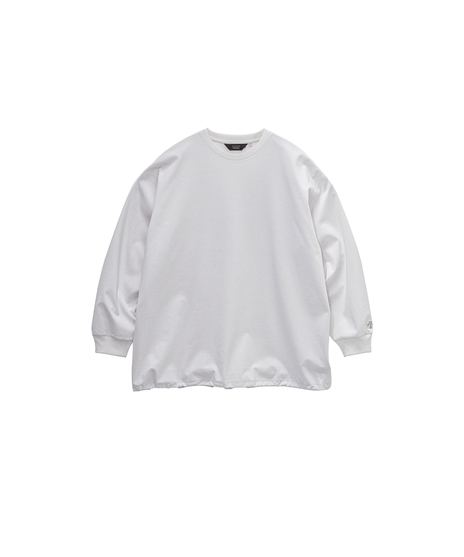 DESCENTE For Graphpaper L/S Oversized Crew Neck Tee