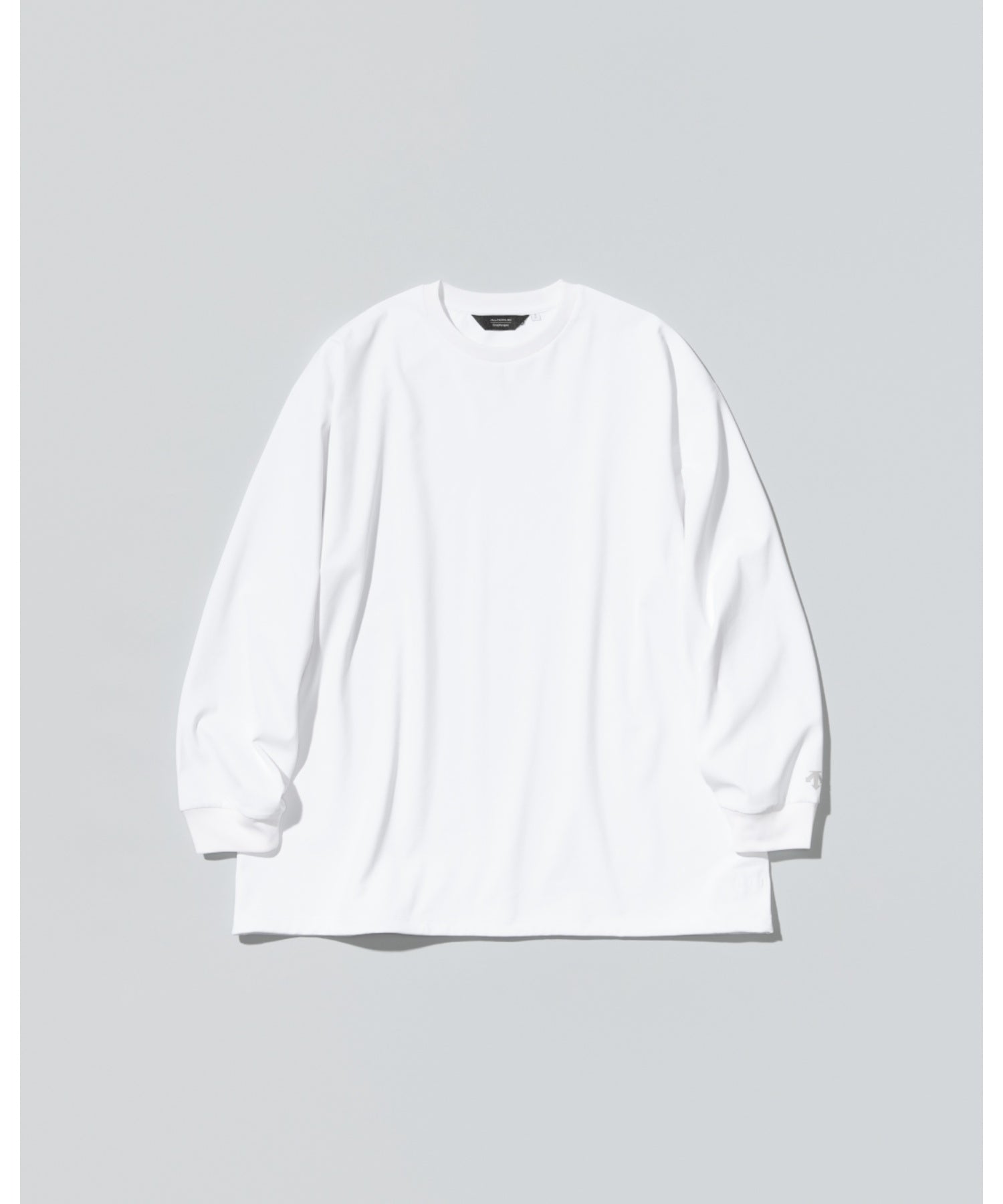 DESCENTE For Graphpaper L/S Oversized Crew Neck Tee