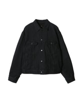 ブラックデニム ジャケット