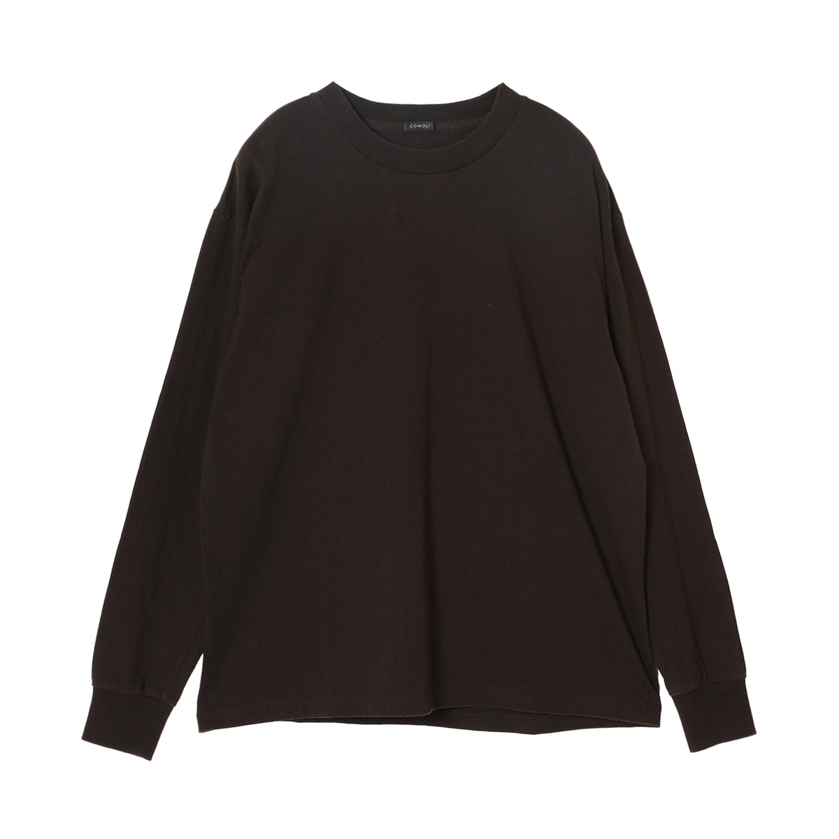 コットンジャージ 長袖Tシャツ - COMOLI (コモリ) - tops (トップス
