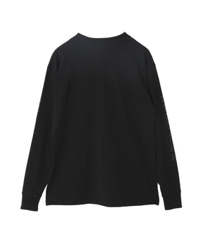 コットンジャージ プリント長袖Tシャツ