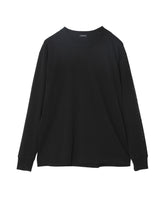 コットンジャージ プリント長袖Tシャツ
