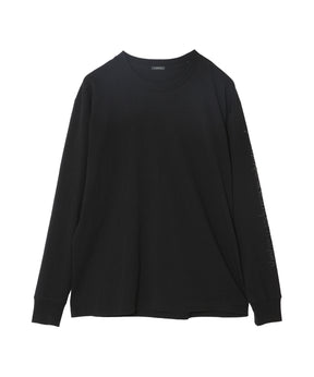コットンジャージ プリント長袖Tシャツ