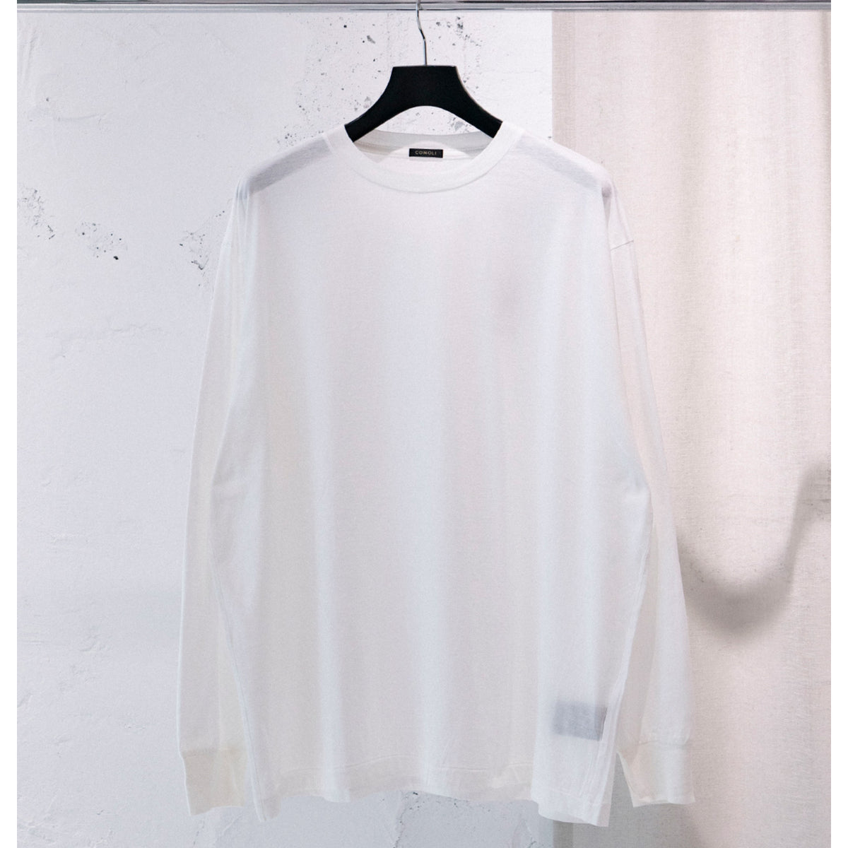 THINコットン 長袖T シャツ - COMOLI (コモリ) - tops (トップス
