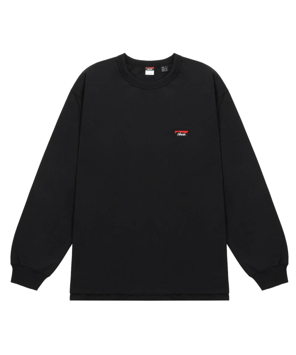 ECO HYBRID BOX LOGO EMBROIDERY L/S TEE