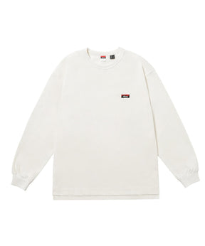 ECO HYBRID BOX LOGO EMBROIDERY L/S TEE