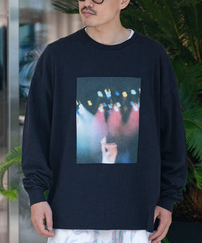 Live Your Life L/S TEE (BLEACH)