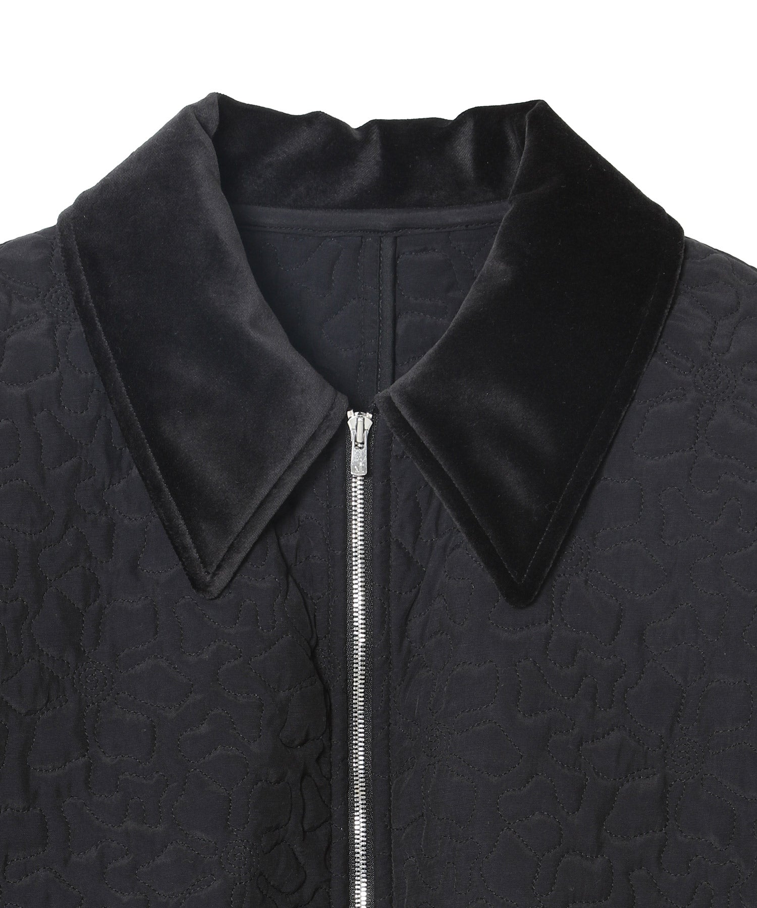 FLOWER EMBROIDERY BLOUSON