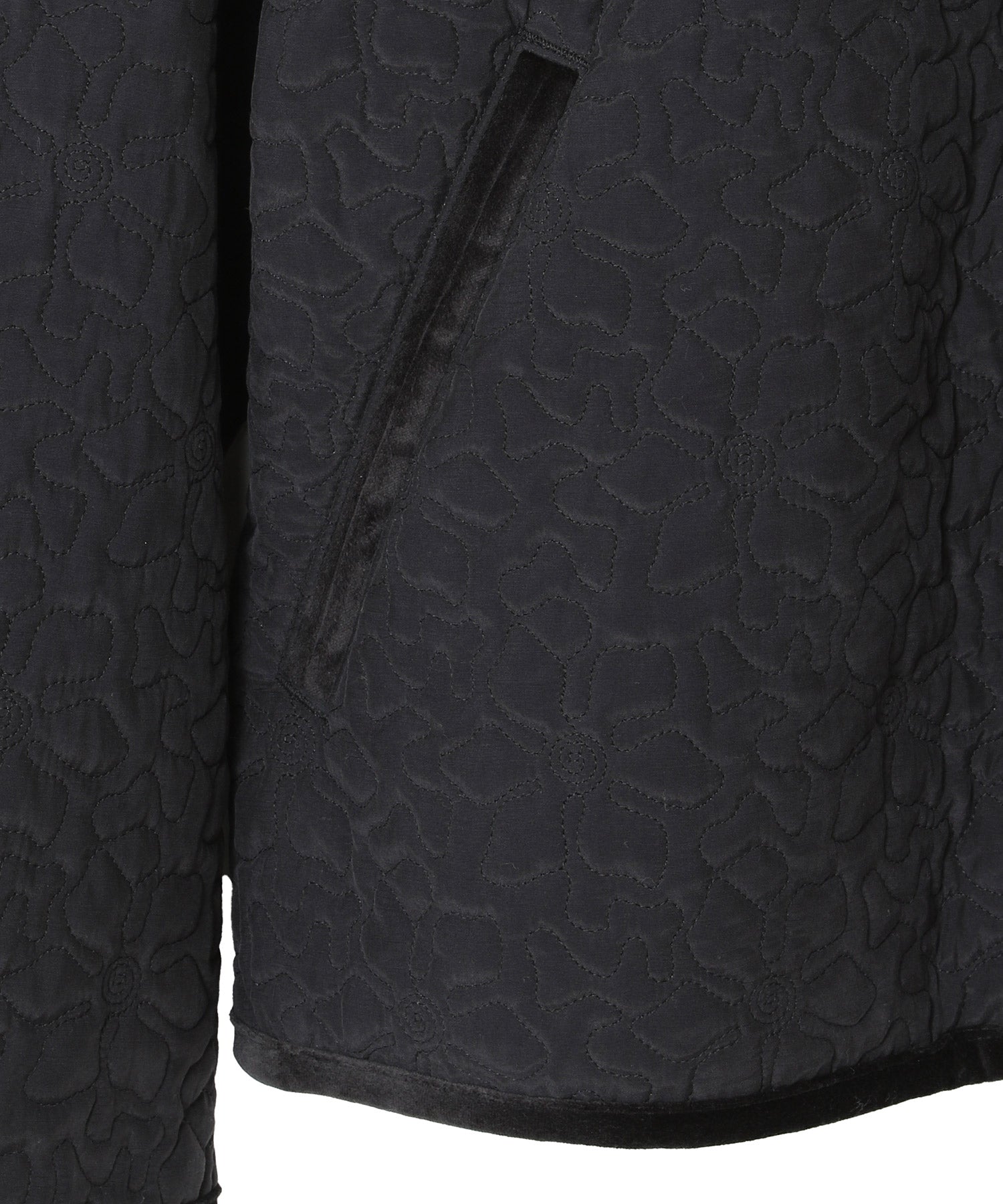 FLOWER EMBROIDERY BLOUSON