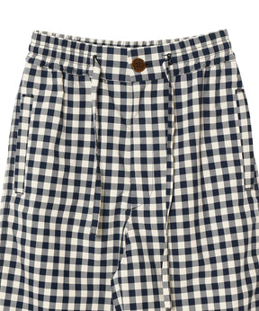 GINGHAM CHECK PANTS