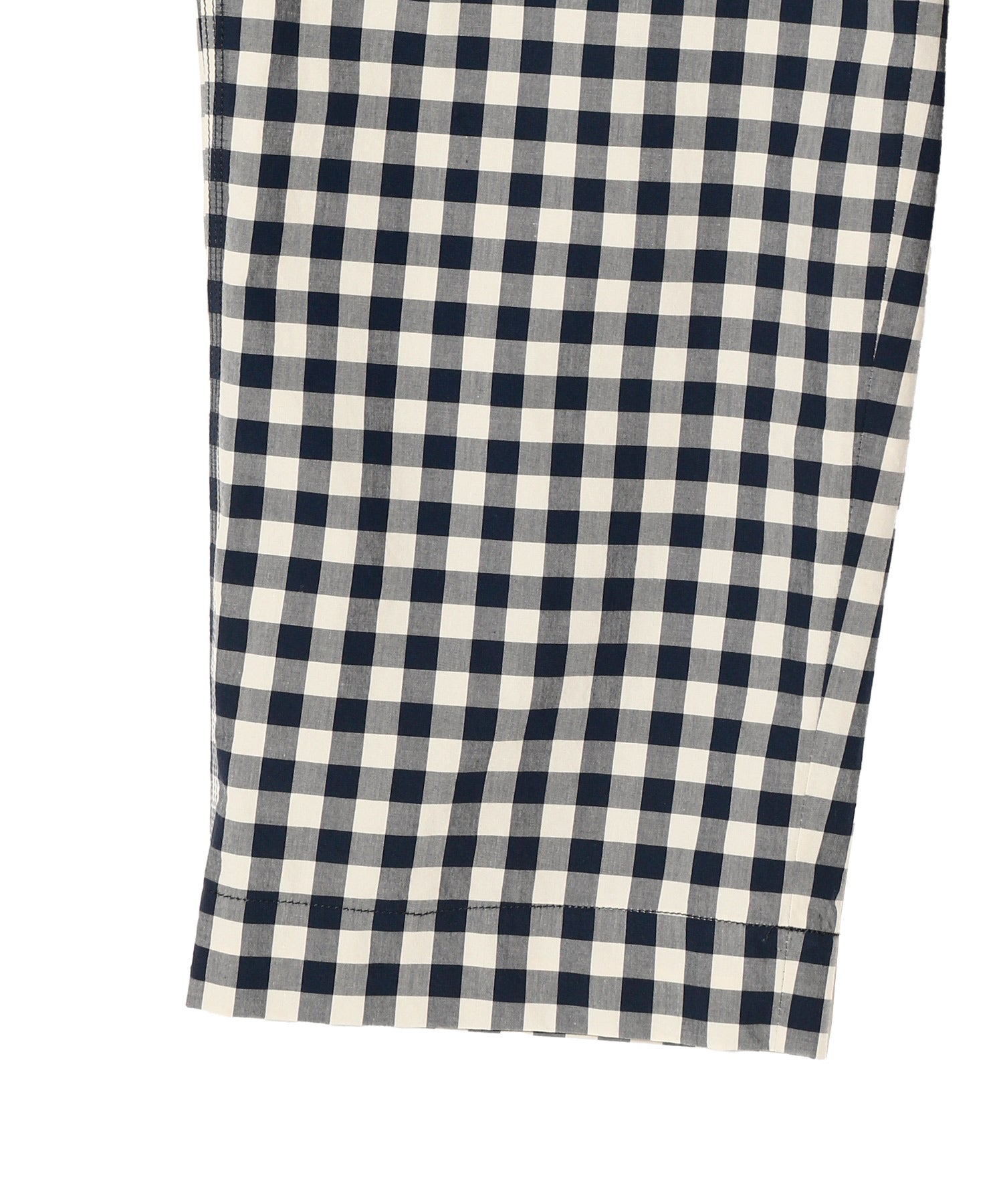 GINGHAM CHECK PANTS